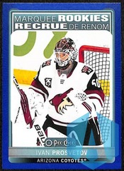 2021-22 O-Pee-Chee Ivan Prosvetov #631 Marquee Rookies Blue Border Arizona Coyotes